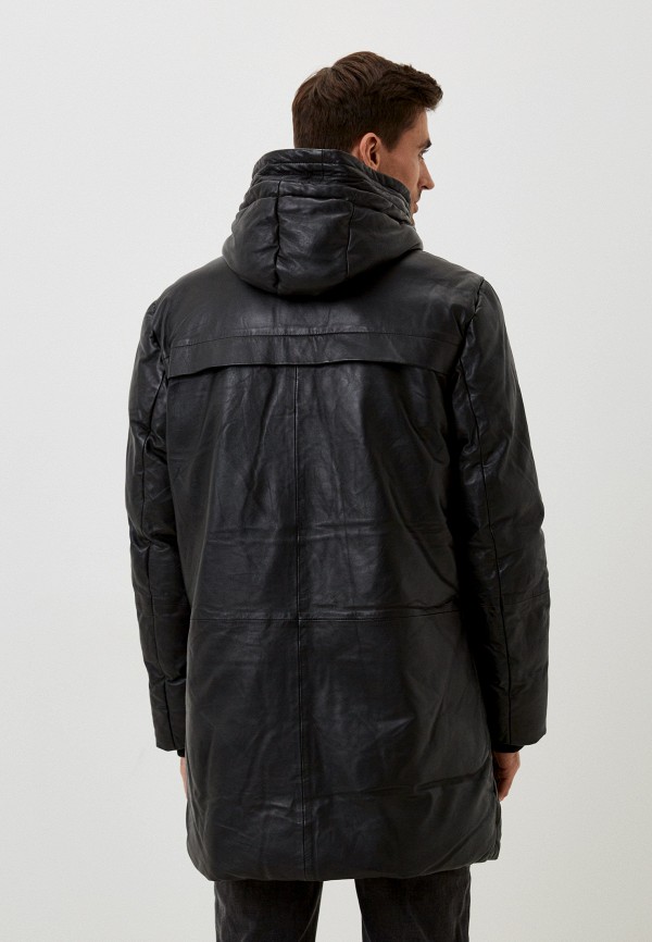 фото Куртка кожаная утепленная jorg weber