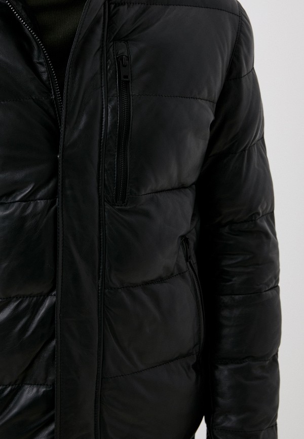 фото Куртка кожаная утепленная jorg weber