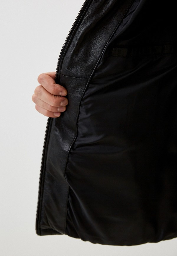 фото Куртка кожаная утепленная jorg weber