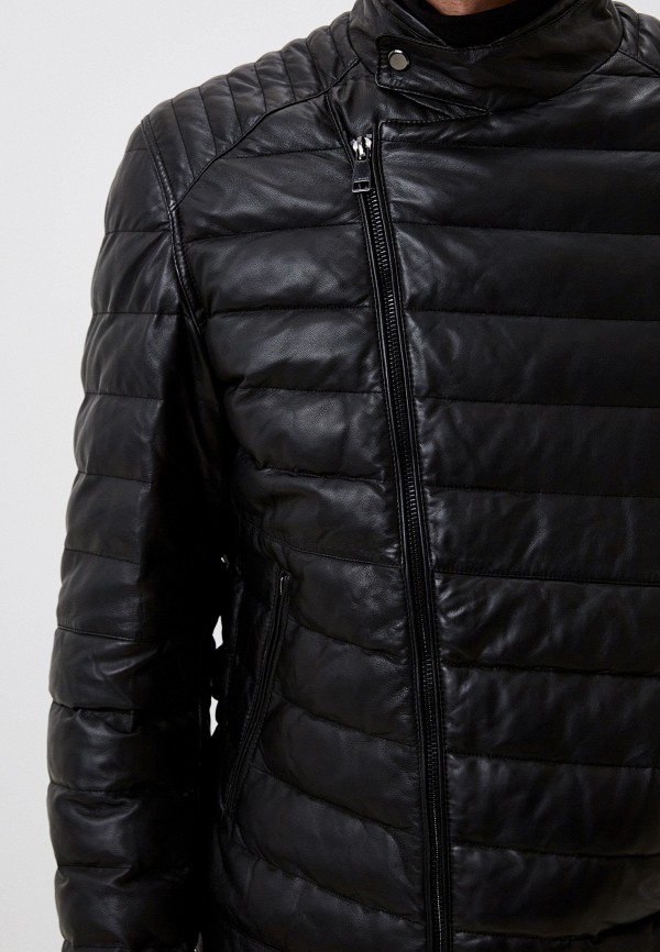 фото Куртка кожаная утепленная al franco