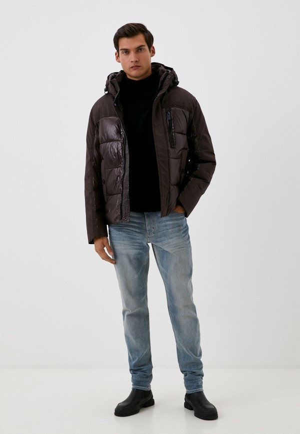 Куртка утепленная Winterra коричневый, размер 52, фото 2