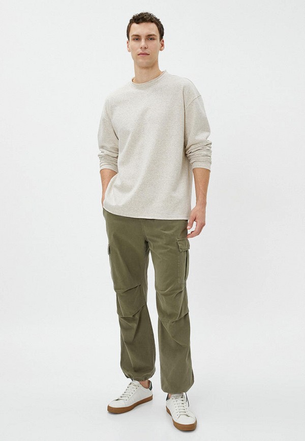 Свитшот Koton серый, размер 48, фото 2