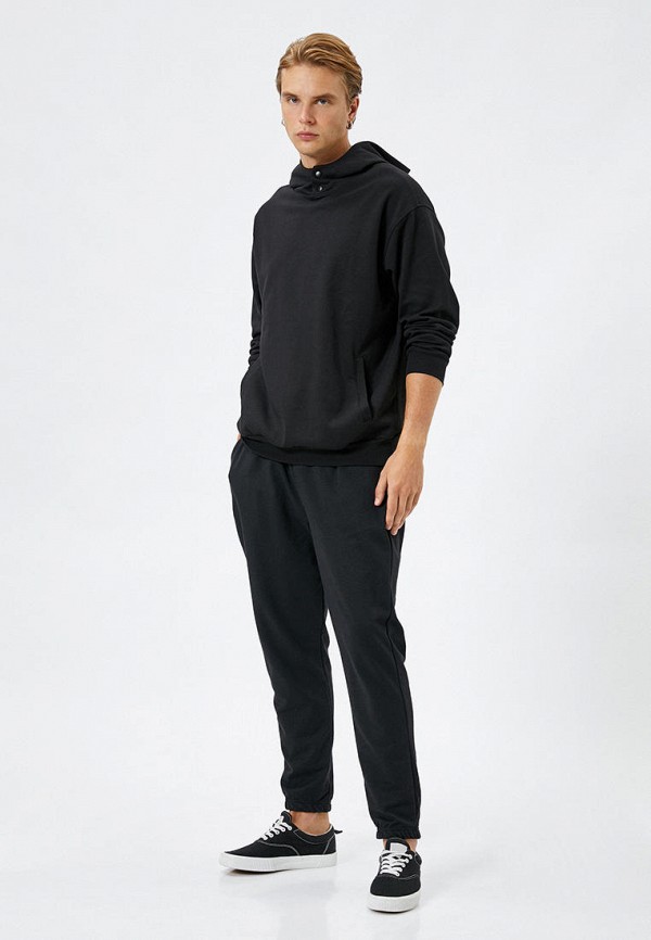 Брюки спортивные Koton черный, размер 50, фото 4