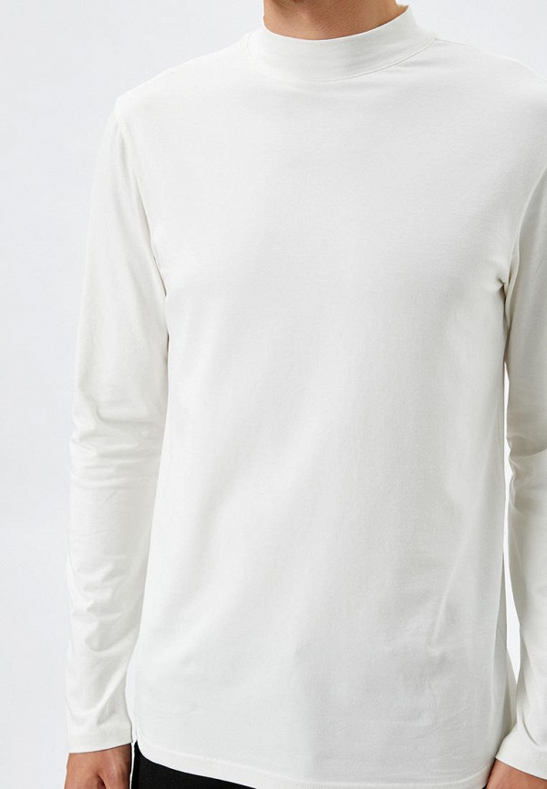 Лонгслив Koton белый, размер 52, фото 5