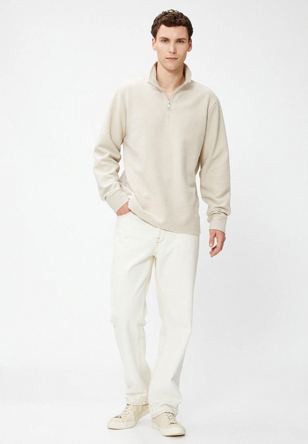 Свитер Koton бежевый, размер 54, фото 2