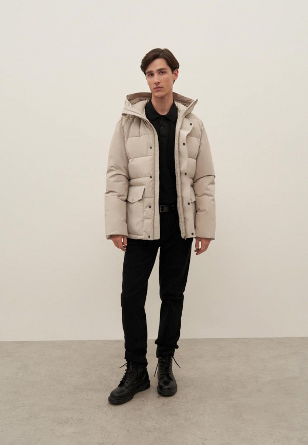 Куртка утепленная Finn Flare бежевый, размер 50, фото 2