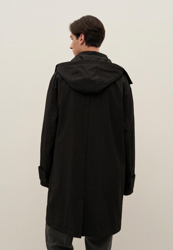 Плащ Finn Flare черный, размер 48, фото 3