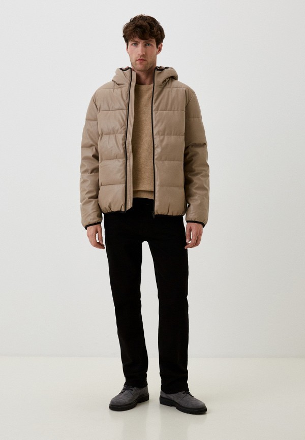 фото Куртка кожаная утепленная o'stin