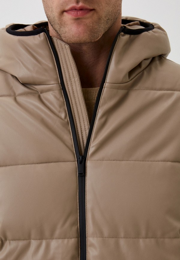 фото Куртка кожаная утепленная o'stin