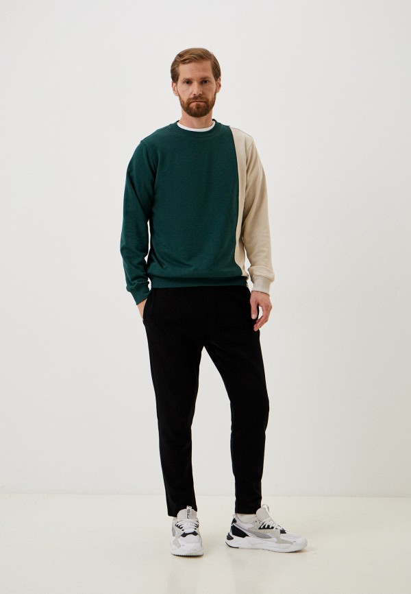 Свитшот Koton зеленый, размер 56, фото 2