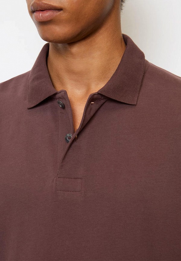 Поло Marc O'Polo коричневый, размер 50, фото 4