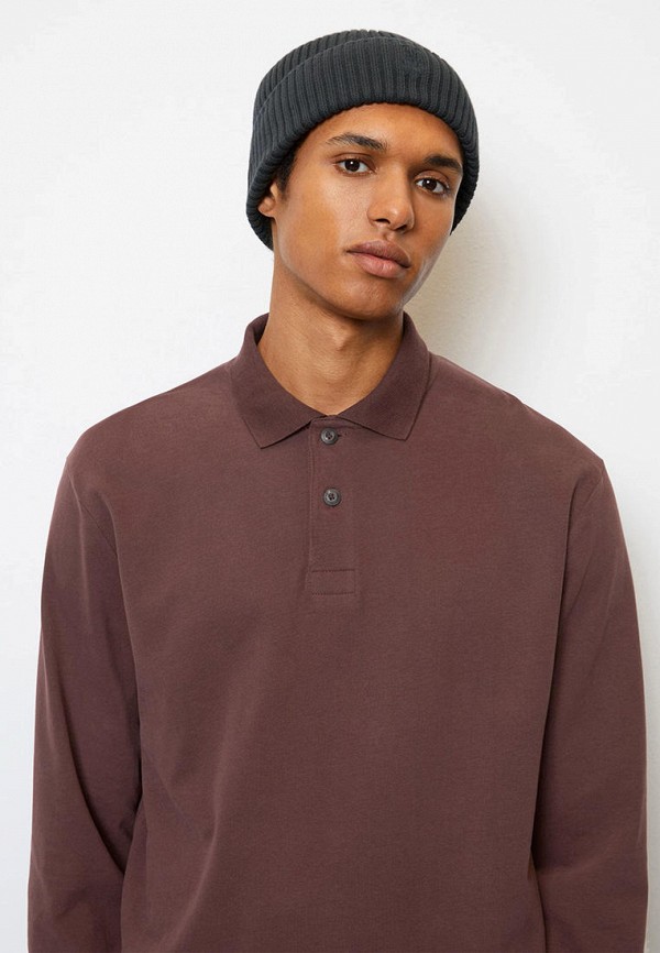 Поло Marc O'Polo коричневый, размер 50, фото 5