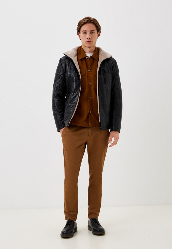 фото Куртка кожаная утепленная ogmando