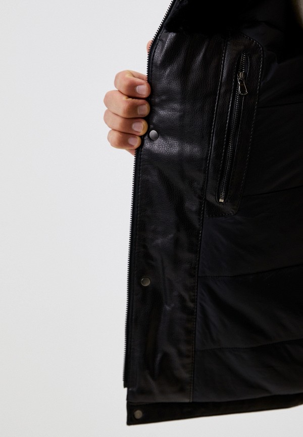 фото Куртка кожаная утепленная ogmando