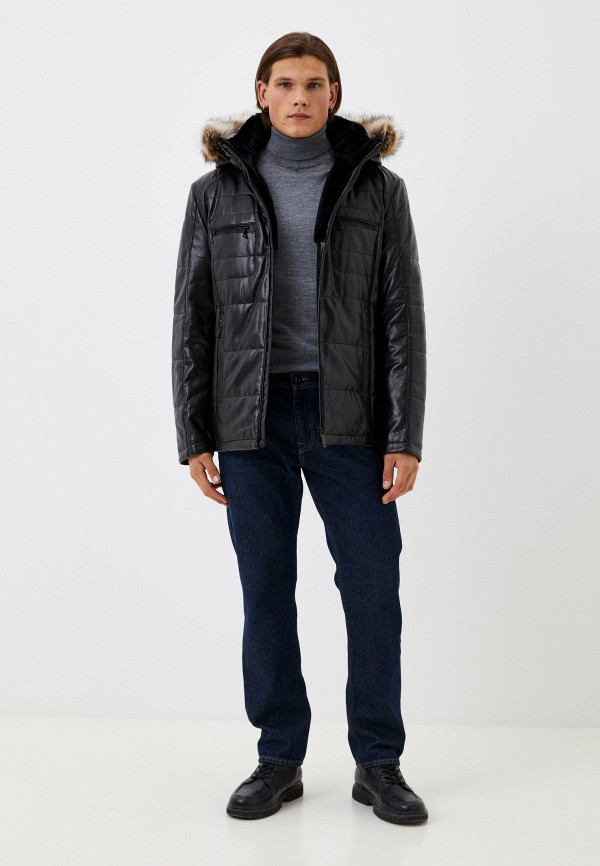 фото Куртка кожаная утепленная ogmando