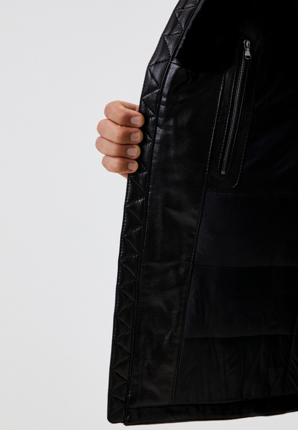 фото Куртка кожаная утепленная ogmando