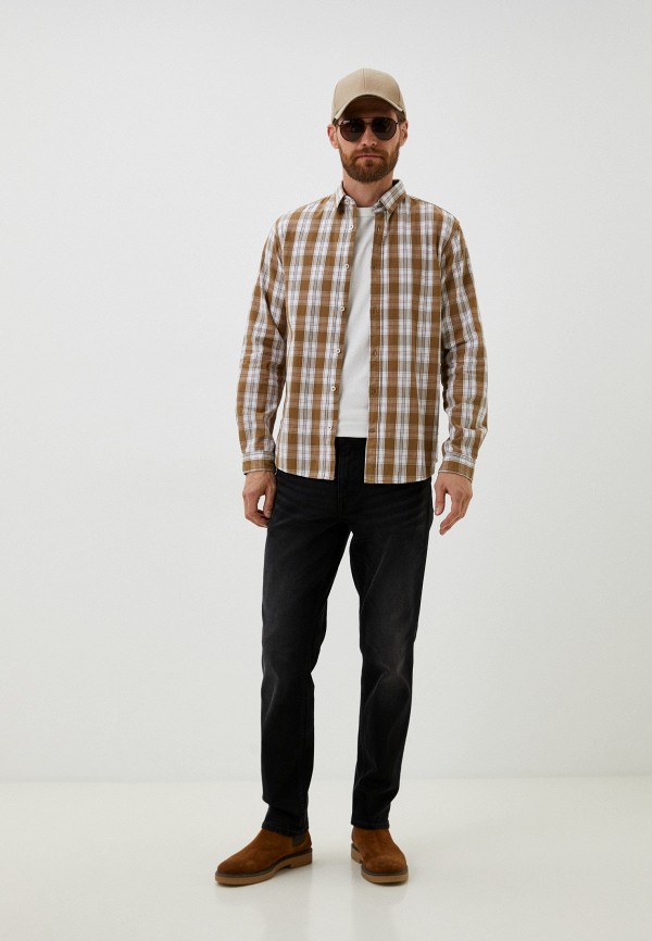 Рубашка Tom Tailor бежевый, размер 56, фото 2