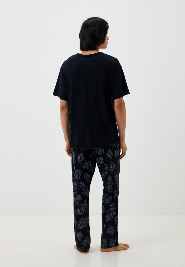 Пижама Kaftan черный, размер 54, фото 3