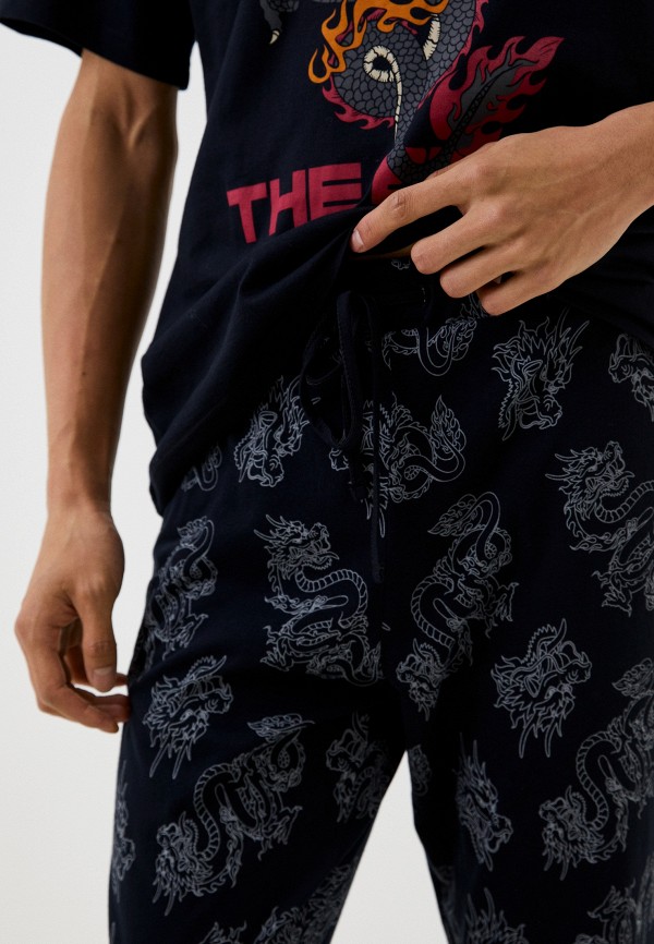 Пижама Kaftan черный, размер 54, фото 4