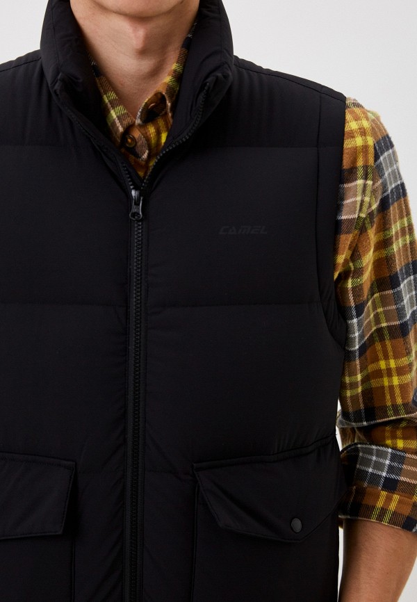 фото Жилет утепленный camel