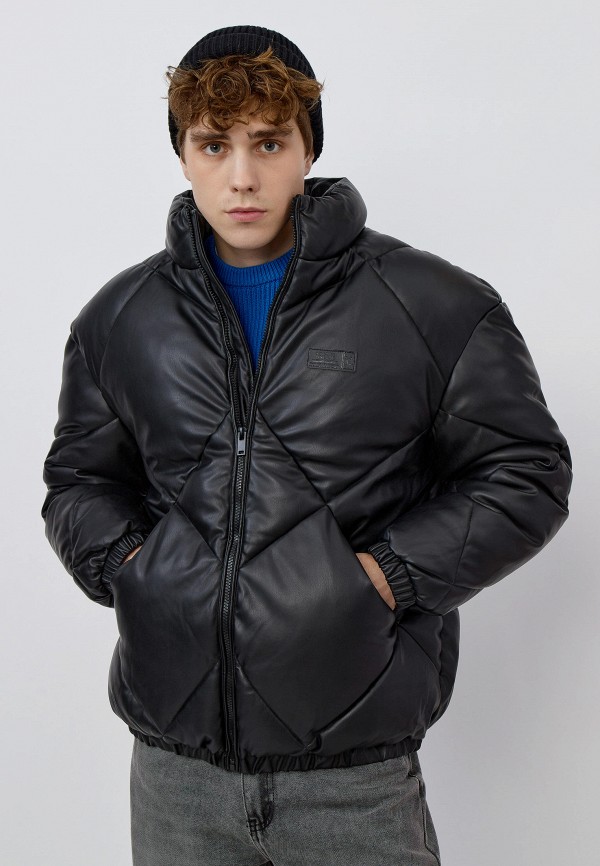 фото Куртка кожаная утепленная modis