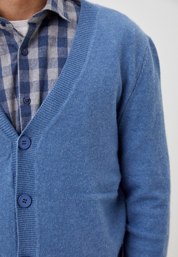 Кардиган Neohit голубой, размер 54, фото 4