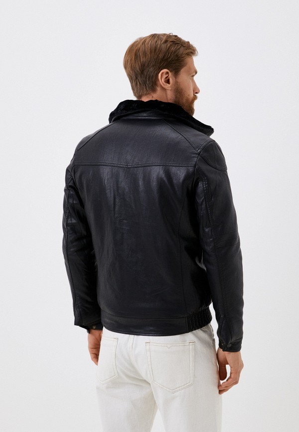 фото Куртка кожаная утепленная ogmando