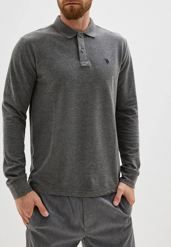

Поло U.S. Polo Assn, Серый