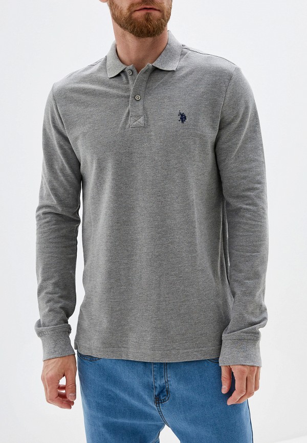 

Поло U.S. Polo Assn, Серый
