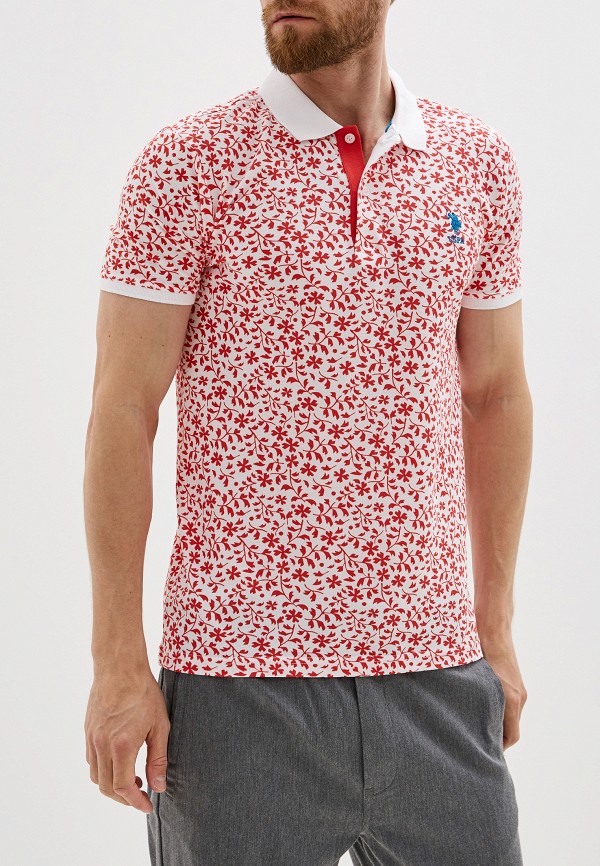

Поло U.S. Polo Assn, Белый