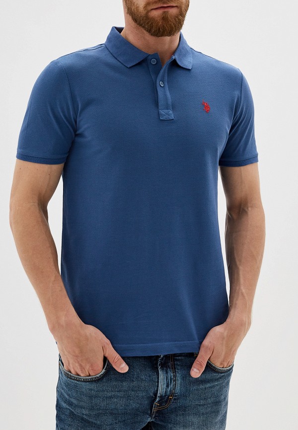 

Поло U.S. Polo Assn, Синий