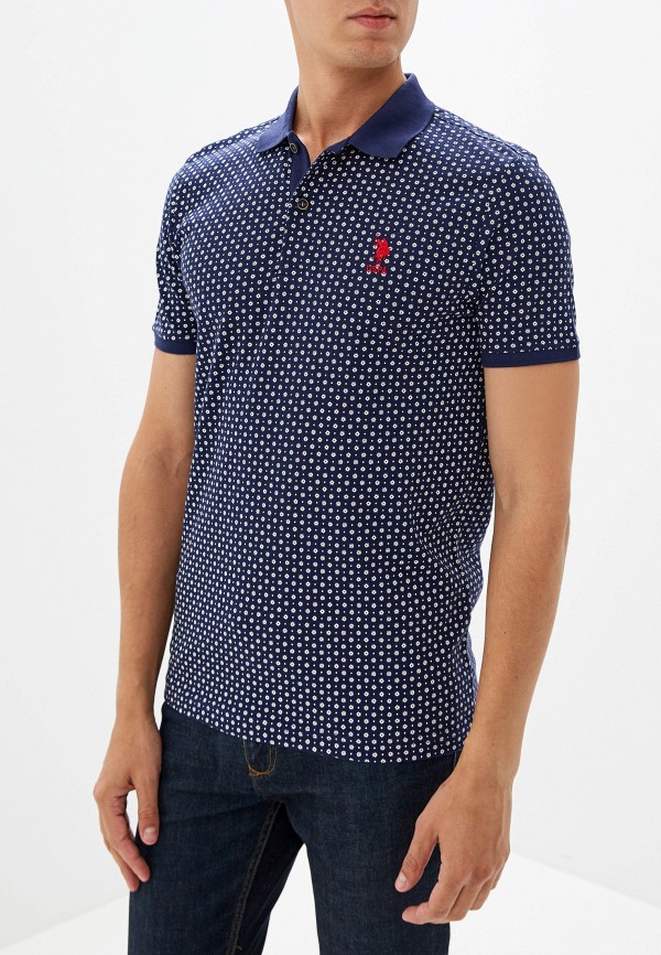 

Поло U.S. Polo Assn, Синий