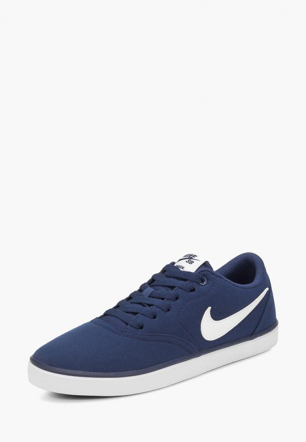 

Кеды Nike, SB Check Solarsoft Canvas, Синий