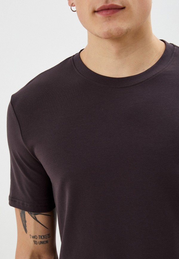 Футболка Materia коричневый, размер 56, фото 3