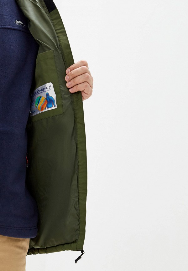 Куртка утепленная Trespass цвет хаки  Фото 4