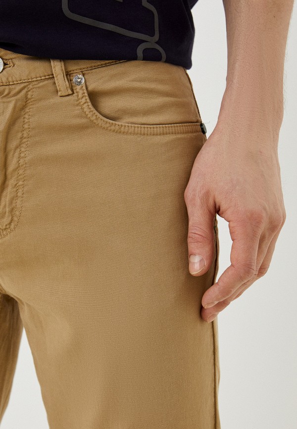 Брюки Lacoste бежевый, размер 52, фото 4