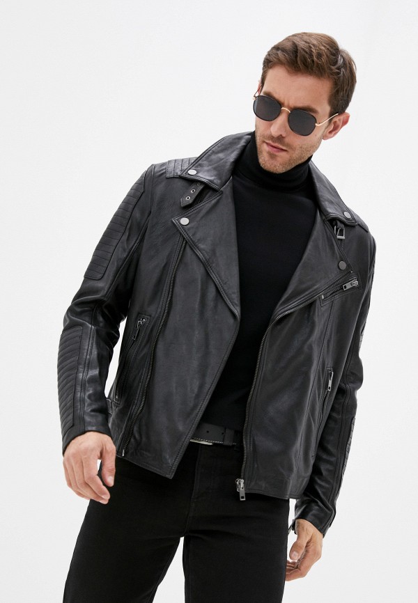 фото Куртка кожаная urban fashion for men