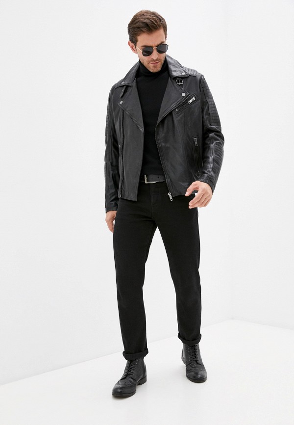 фото Куртка кожаная urban fashion for men
