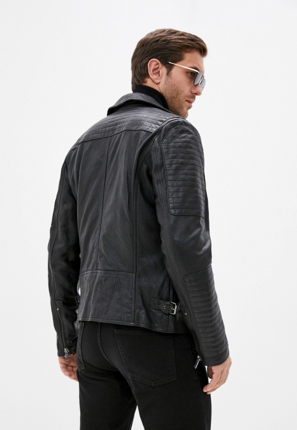 

Куртка кожаная Urban Fashion for Men, Черный