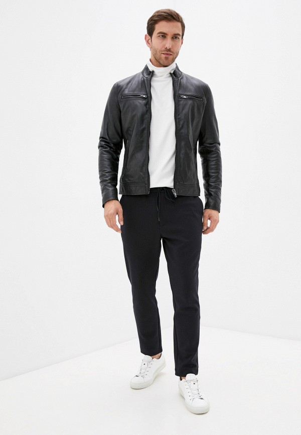 фото Куртка кожаная urban fashion for men