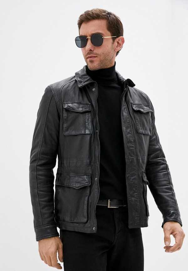 фото Куртка кожаная urban fashion for men