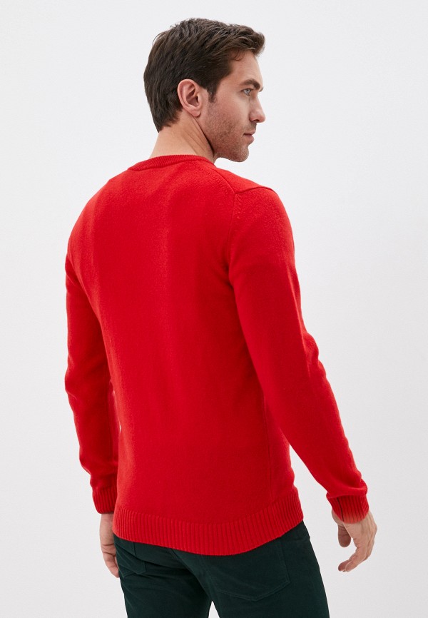 Пуловер Lacoste цвет красный  Фото 3