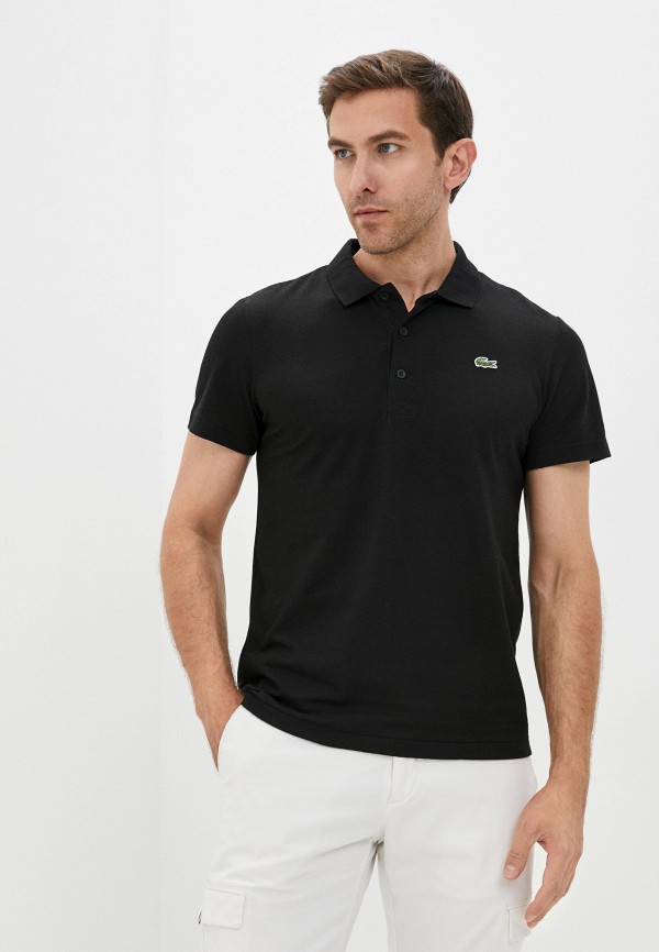 

Поло Lacoste, Черный