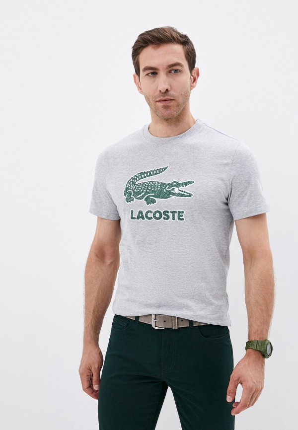 

Футболка Lacoste, Серый, Футболка Lacoste