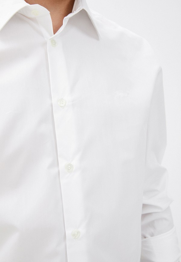 Рубашка Lacoste цвет белый  Фото 4