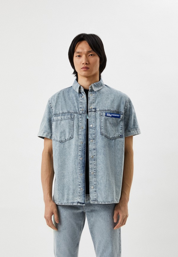 фото Рубашка джинсовая karl lagerfeld jeans