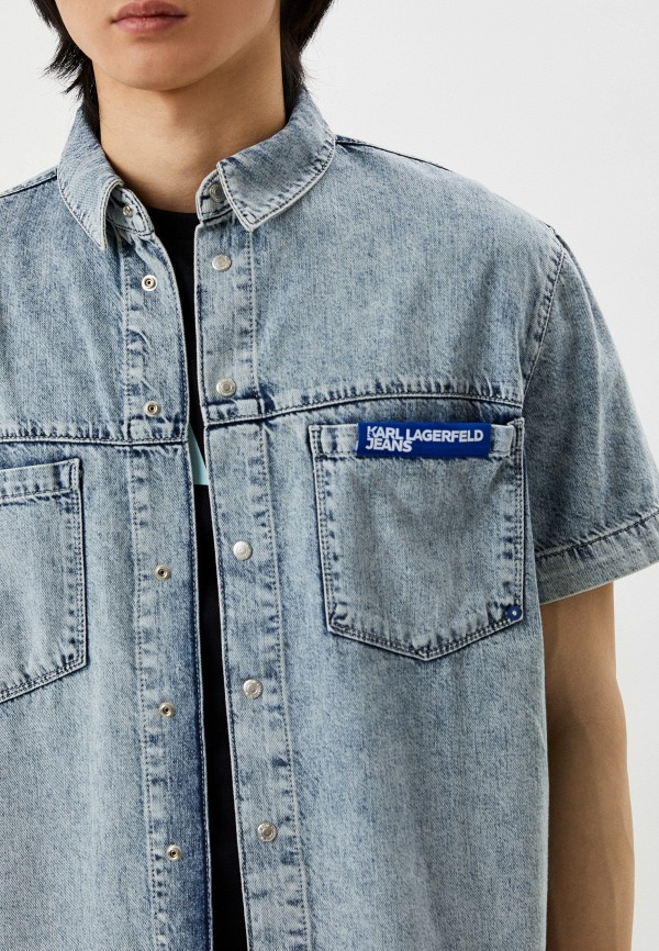 фото Рубашка джинсовая karl lagerfeld jeans