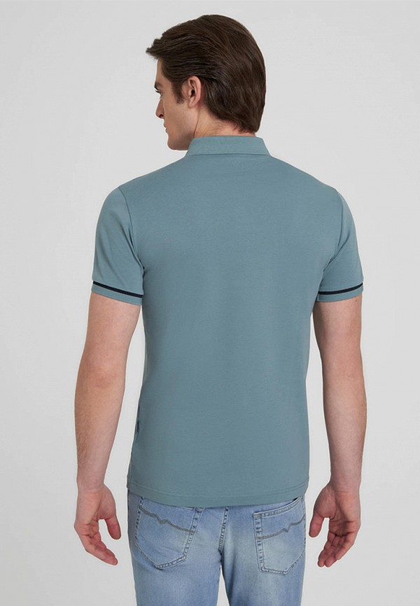 Поло Henderson бирюзовый, размер 48, фото 3