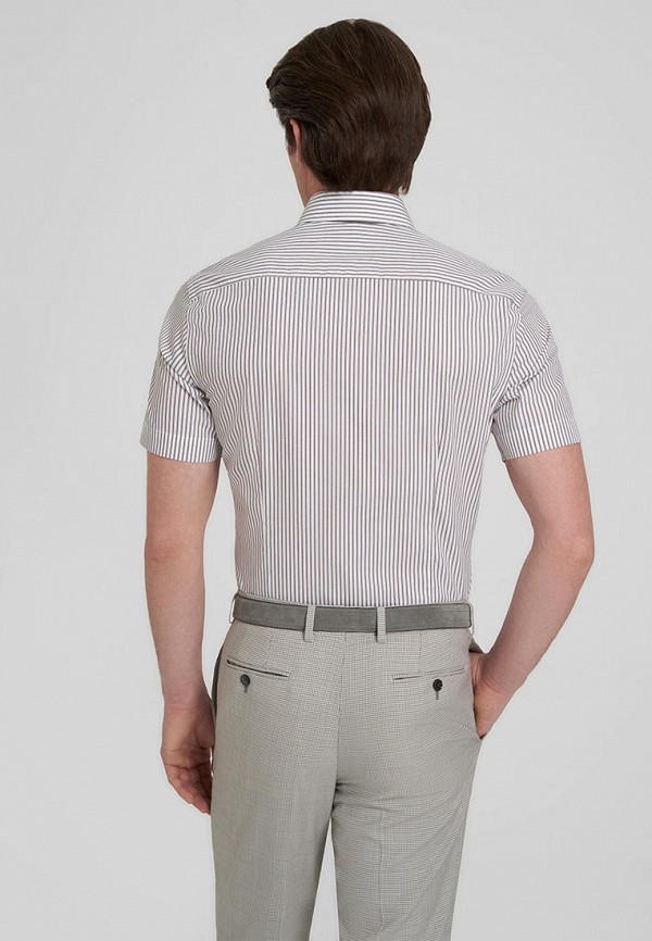 Рубашка Henderson коричневый, размер 43, фото 2