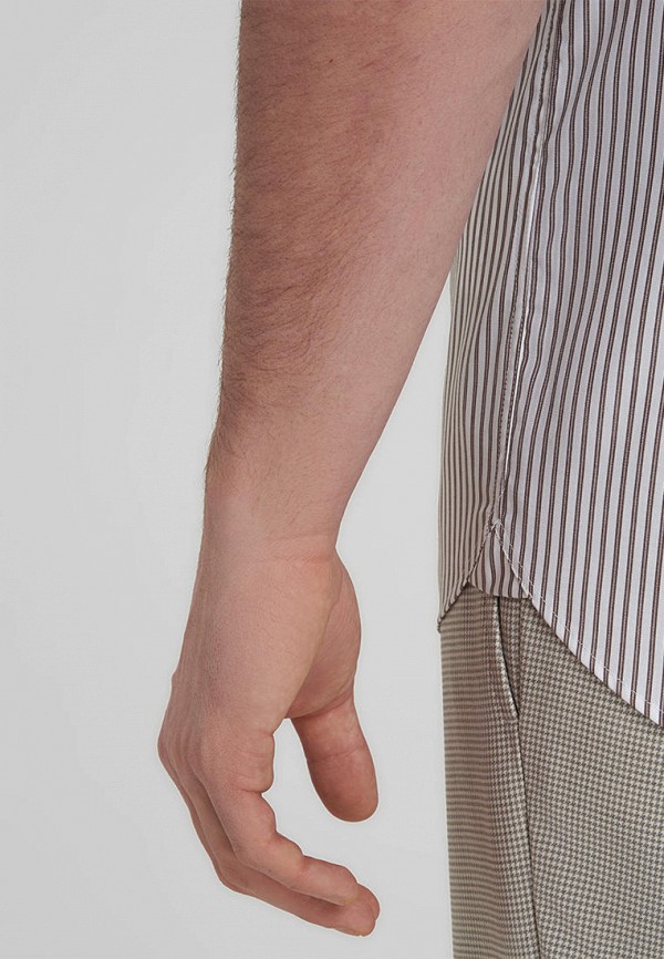 Рубашка Henderson коричневый, размер 43, фото 3